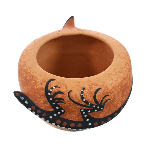 Zuni Indian Gecko Pottery Hand Crafted By Artist Lorenda Cellicion NN20022